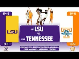 No. 6 LSU vs No. 19 Tennessee | SEC | 2.9.25