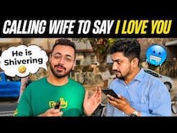 MAKING PEOPLE CALL THEIR LOVED ONES PART 2 | FUNNY REACTIONS | BECAUSE WHY NOT