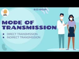 Mode of transmission of communicable disease | Physical education notes  | B.ed notes