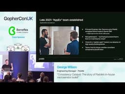 Consistency Catalyst: The story of Paddle's in house microservice toolkit-  George Wilson, Paddle