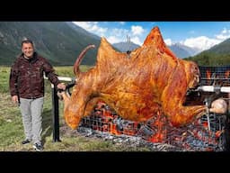 Roasted A Whole Double Humped Camel! THE BEST Meat You Can Try