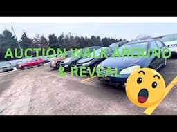 Inside a Car Dealer Auction: Walk Around & Big Reveal!