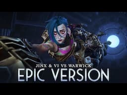 Arcane Season 2 Music - Wasteland (Jinx, Vi vs Warwick) | EPIC VERSION (Song Soundtrack)