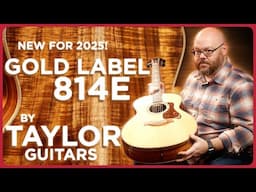 Taylor Changes EVERYTHING with the Gold Label 814e | NAMM 2025's Coolest New Release