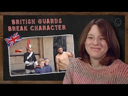 When British Guards Break Character | 🇺🇸 American Reaction