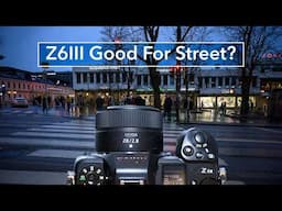 Nikon Z6III Street Walk –My First Street Outing With Z6III