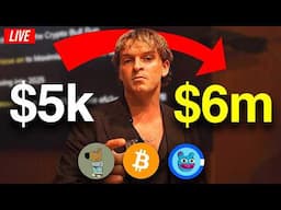 How to Make Millions from Crypto in 2025 (Live Masterclass)