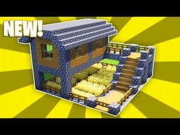 Minecraft House Tutorial :  (#20) Large Wooden Survival House (How to Build)