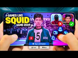 Top 5 New Games Like Squid Game for Android In 2025 | Best Squid Games Series Games on Mobile !!