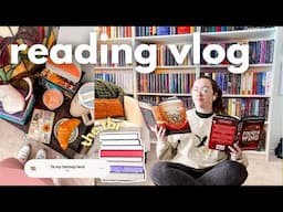 reading as many books as i can because i'm anxious | reading vlog