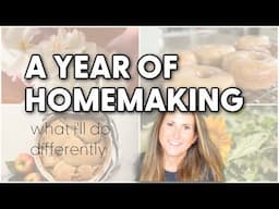 Homemaking Mistakes and Changing Routines