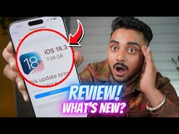 iOS 18.3 RC Review: What's New & Should You Update? Features, Performance & Battery | iOS 18.3 RC