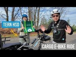 How I Get Groceries with my Wife on a Cargo E-Bike | The New TnT Supermarket with my Wombi Tern HSD