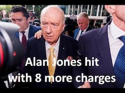 Alan Jones hit with 8 more charges