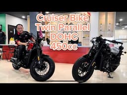 [[ Cruiser Bike ]] Twin Parallel DOHC 8Vavle 450cc#facebook#youtube #*shbikeswong#shbikers#