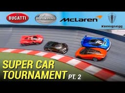 Super/Hyper Car Racing Tournament (Pt.2) Diecast Race