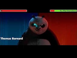 Kung Fu Panda 4 (2024) Final Battle with healthbars