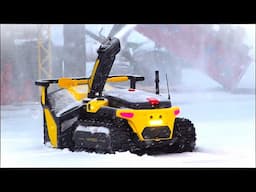 230lb RC Snow Blower on Metal Stud Tracks – Winter Beast YARBO Replaces Hard Labor | RC ADVENTURES