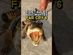 5 DETALLES ALUCINANTES de FAR CRY 6 🐊🌴 #farcry6 #detallesalucinantes #gaming  #farcry #ubisoft