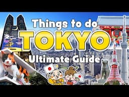 Things to do in Tokyo Japan -  Ultimate Travel Guide / Shibuya, Shinjuku, Tsukiji, Ginza, Asakusa