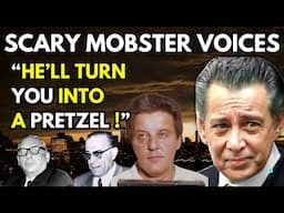 The VOICES of SCARY Mobsters - LISTEN/WATCH Famous Mobsters SPEAKING