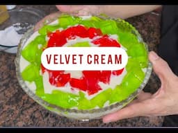 Velvet Cream | Easy Mango Dessert Recipe | Easy Homemade Recipe Urdu-Hindi