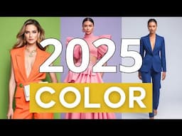 7 Must-Try Fashion Color Trends for Spring/Summer 2025 | The Hottest Shades & How to Style Them!