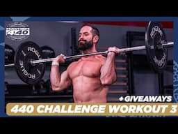 BARBELL ENDURANCE // Mayhem 440 Challenge Workout 3 + GIVEAWAYS