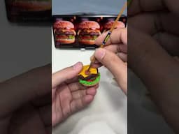 How I Made This Clay Burger – Fun and Creative Process