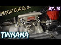 "Tinmama" 1940 Chevy build FOR MOM (Ep. 10) FiTech, Plumbing & More