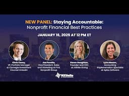 Staying Accountable: Nonprofit Financial Best Practices