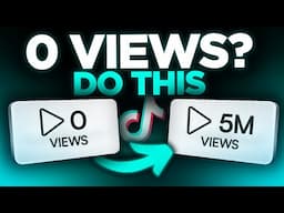 0 Views on TikTok Videos? Do This…