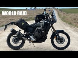 YAMAHA TENERE WORLD RAID 6 DAY SOLO ADVENTURE! Day 1 - Camping on the Snowy River!