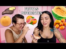 PROVANDO FRUTAS DIFERENTES PELA PRIMEIRA VEZ