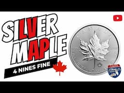 Beautiful Canadian Silver Maple Leaf Coins