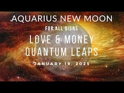 Aquarius New Moon for ALL SIGNS: A-ha-moments & elevation