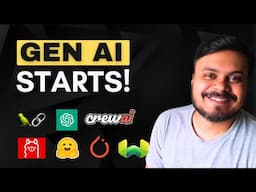 GenAI Roadmap for Beginners | End-to-End GenAI Course 2025 | CampusX