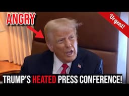 HUGE ANNOUNCEMENT: Trump's EXPLOSIVE Press Conference Onboard Air Force One!