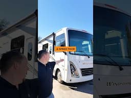 Speed tour of Class A motorhome that will have you ready to start exploring! #rvlife #motorhome