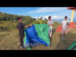 Khawhai tlangah kan riak (Tent Camp at Khawhai)