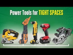 Top 5 Power Tools For Small Spaces | Ultimate Guide for Compact Workshops