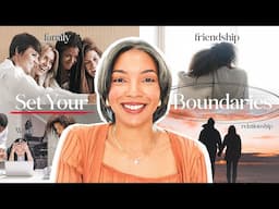 How To Set Boundaries - Stop Letting People Play About You !  | Mrs Brittany Gold