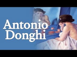 Antonio Donghi italian painter biography with famous paintings,