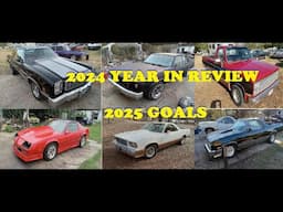 2024 Year in Review-Recap. 2025 Goals-Future Plans. New Projects