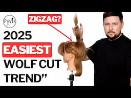 I Tried the Zigzag Wolf Cut and Got AMAZING Results!