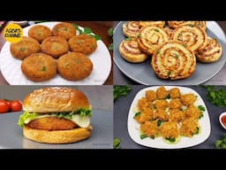 Iftar Recipes, Chicken Patties, McChicken Burger Patty, Thread Chicken, Cutlets, Ramadan Recipes