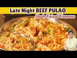 Karachi Famous Shah Faisal Night Pulao I Shah Faisal Night Pulao I Chef Samina jalil