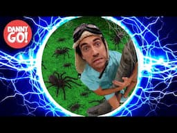 "Spooky Spiders Everywhere!" 🕷🎃 Halloween Adventure ⚡️HYPERSPEED REMIX⚡️/// Danny Go! Songs for Kids