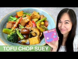 REZEPT: Tofu Chop Suey | vegetarische Chinapfanne mit omami Tofu und Gemüse