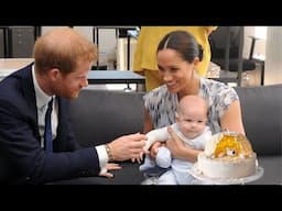 Duke & Duchess of Sussex threw Archie a messy birthday party complete with 'smash cake' - details